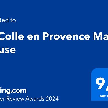 La Colle En Provence Main House Villa Sigonce ภายนอก รูปภาพ