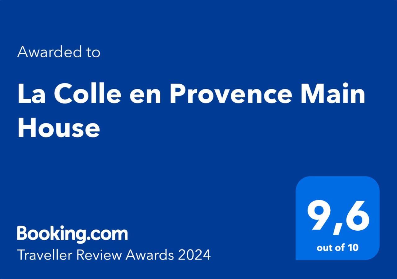 La Colle En Provence Main House Villa Sigonce ภายนอก รูปภาพ
